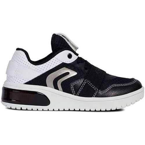 Schoenen Jongens Sneakers Geox X LED Zwart