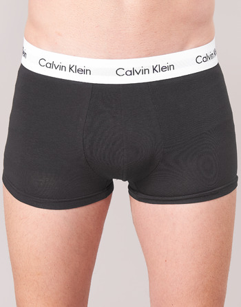 Calvin Klein Jeans COTTON STRECH LOW RISE TRUNK X 3 Zwart / Wit / Grijs / Chiné