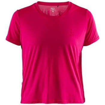 Textiel Dames T-shirts korte mouwen Craft Eaze Roze