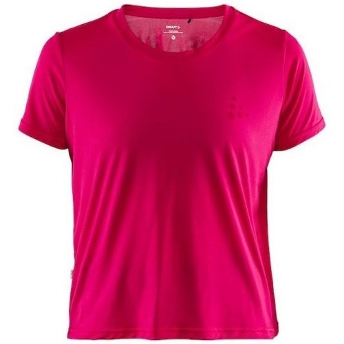 Textiel Dames T-shirts korte mouwen Craft Eaze Roze