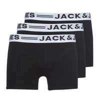 Ondergoed Heren Boxershorts Jack & Jones SENSE X 3 Zwart