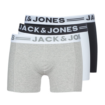 Ondergoed Heren Boxershorts Jack & Jones SENSE X 3 Grijs