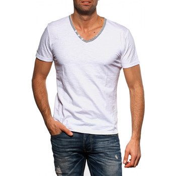 Textiel Heren T-shirts korte mouwen Japan Rags T-Shirt  Kauri blanc 