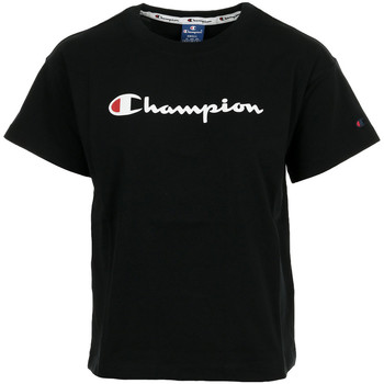 Textiel Dames T-shirts korte mouwen Champion Crewneck T-shirt Wn's Zwart