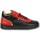 Schoenen Heren Sneakers Cash Money Luxury Black Red Zwart
