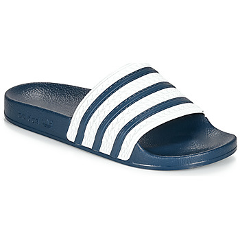 Schoenen Slippers adidas Originals ADILETTE Blauw / Wit