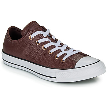 Schoenen Lage sneakers Converse CHUCK TAYLOR ALL STAR LEATHER - OX Burgundy