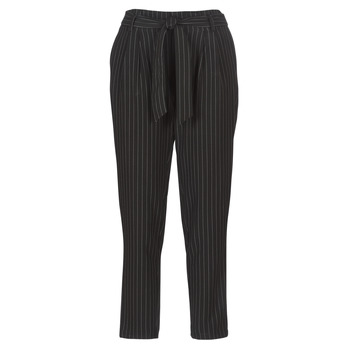 Textiel Dames 5 zakken broeken Betty London LAALIA Zwart / Wit