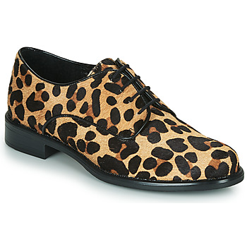 Schoenen Dames Derby Betty London LAALIA Leopard