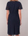 Textiel Dames Lange jurken Lauren Ralph Lauren CUTLER CAP SLEEVE DAY DRESS Marine