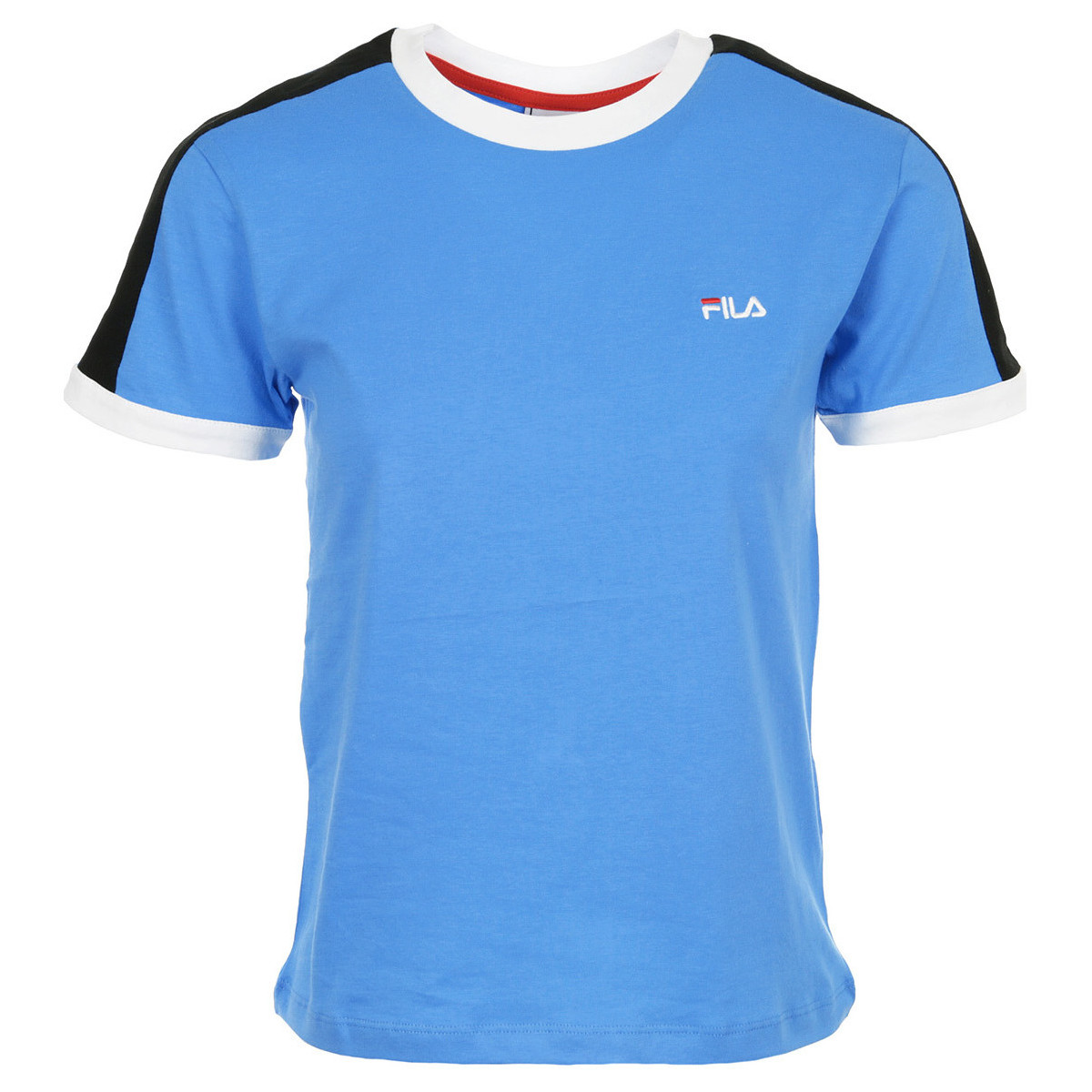 Textiel Dames T-shirts korte mouwen Fila Noreen Tee Wn's Blauw
