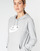 Textiel Dames Sweaters / Sweatshirts Nike W NSW ESSNTL HOODIE PO  HBR Grijs