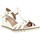 Schoenen Dames Sandalen / Open schoenen Initiale Paris ROMANE Wit