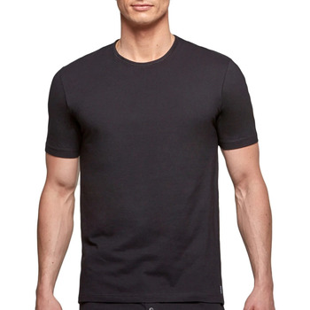 Textiel Heren T-shirts korte mouwen Impetus Essentials Zwart