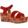 Schoenen Dames Sandalen / Open schoenen Stonefly DIVA 2 Rood