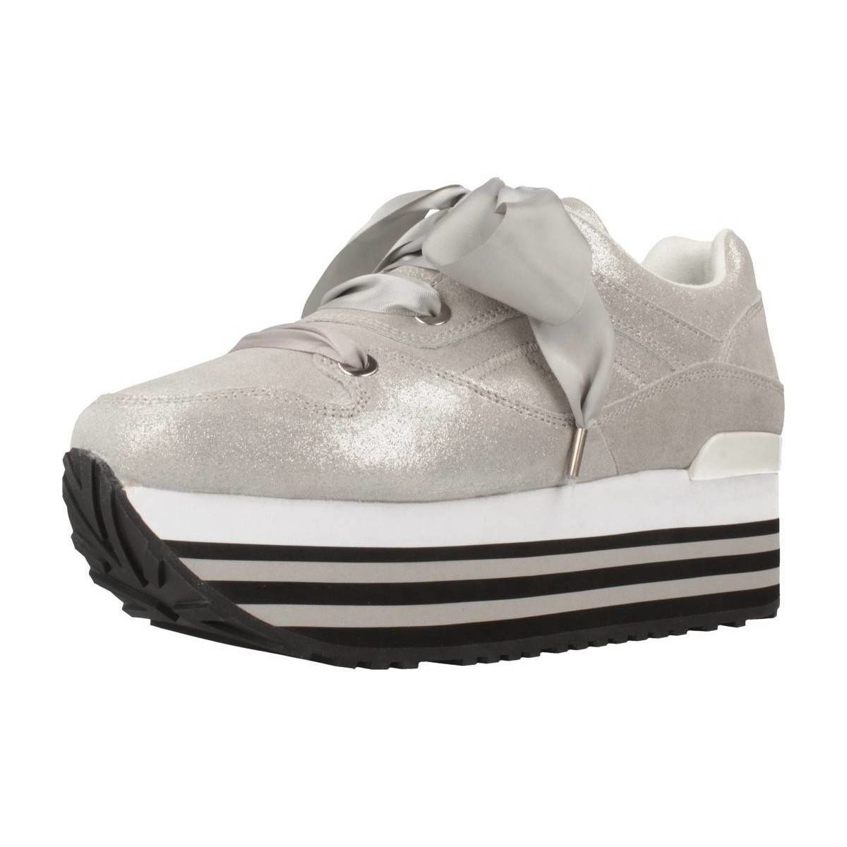 Schoenen Dames Sneakers Apepazza 83013 Zilver