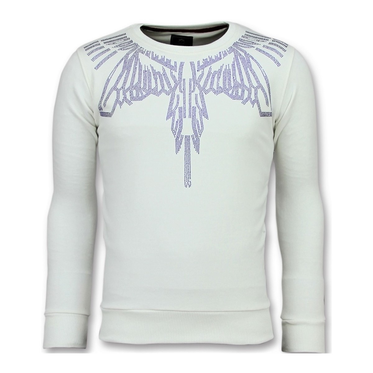 Textiel Heren Sweaters / Sweatshirts Local Fanatic Eagle Glitter Merk W Wit