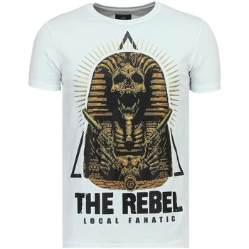 Textiel Heren T-shirts korte mouwen Local Fanatic Rebel Pharaoh W Wit
