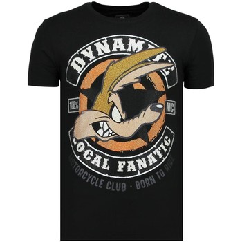 Textiel Heren T-shirts korte mouwen Local Fanatic Dynamite Coyote Bedrukte Z Zwart