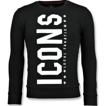 Textiel Heren Sweaters / Sweatshirts Local Fanatic ICONS Vertical Grappige Z Zwart
