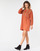 Textiel Dames Korte jurken Betty London LOULIA Orange