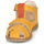 Schoenen Jongens Sandalen / Open schoenen GBB SEROLO Geel / Orange