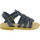 Schoenen Heren Sandalen / Open schoenen Attica Sandals PERSEPHONE NUBUCK BLUE Blauw