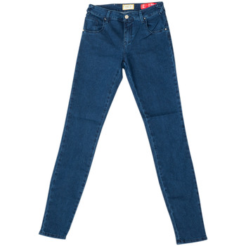 Textiel Dames Straight jeans Met Long Tejano Pantalon Blauw
