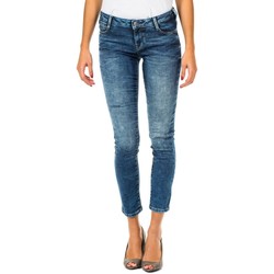 Textiel Dames ¾ jeans & 7/8 jeans Met Pantalons longs Tejano Blauw