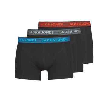 Ondergoed Heren Boxershorts Jack & Jones JACWAISTBAND Zwart / Blauw / Rood / Grijs