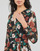 Textiel Dames Lange jurken Betty London NOISETTE Zwart / Multicolour