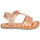 Schoenen Meisjes Sandalen / Open schoenen Kickers DIAMANTO Roze / Orange