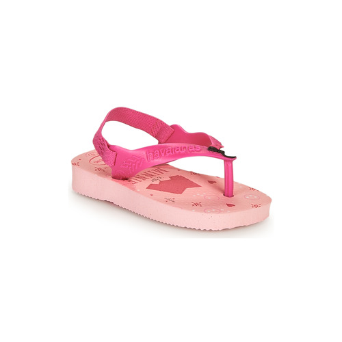 Schoenen Meisjes Slippers Havaianas BABY DISNEY CLASSICS II Roze