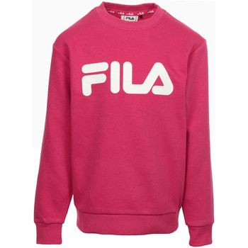 Textiel Dames Sweaters / Sweatshirts Fila Classic Logo Crew Sweat Kids Roze