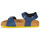 Schoenen Jongens Sandalen / Open schoenen Geox GHITA BOY Blauw / Geel