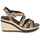 Schoenen Dames Sandalen / Open schoenen Geox D PONZA Brown / Zwart