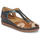 Schoenen Dames Sandalen / Open schoenen Pikolinos CADAQUES W8K Blauw /  camel