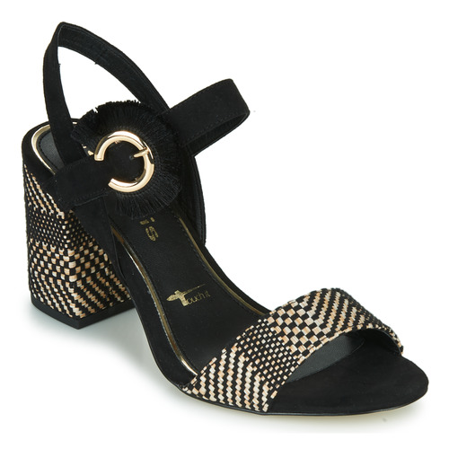 Schoenen Dames Sandalen / Open schoenen Tamaris CALLIE Zwart