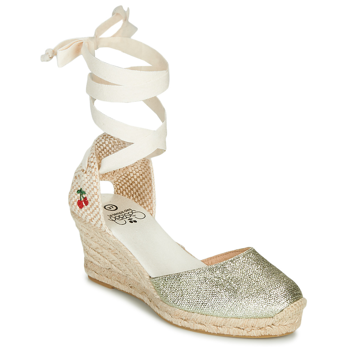 Schoenen Dames Sandalen / Open schoenen Le Temps des Cerises POLY Goud