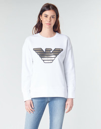 Textiel Dames Sweaters / Sweatshirts Emporio Armani DJIMMY Wit