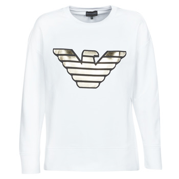 Textiel Dames Sweaters / Sweatshirts Emporio Armani DJIMMY Wit