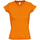 Textiel Dames T-shirts korte mouwen Sols MOON COLORS GIRL Orange