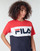 Textiel Dames T-shirts korte mouwen Fila ALLISON Marine / Rood / Wit