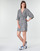 Textiel Dames Korte jurken Ikks BQ30415-03 Zwart / Wit