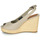 Schoenen Dames Sandalen / Open schoenen Tommy Hilfiger ICONIC ELENA SLING BACK WEDGE Grey
