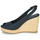 Schoenen Dames Sandalen / Open schoenen Tommy Hilfiger ICONIC ELENA SLING BACK WEDGE Navy