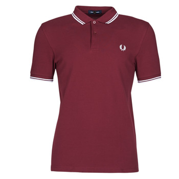 Textiel Heren Polo's korte mouwen Fred Perry TWIN TIPPED FRED PERRY SHIRT Bordeaux