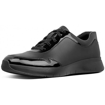 Schoenen Dames Sneakers FitFlop IDA FLEX Zwart