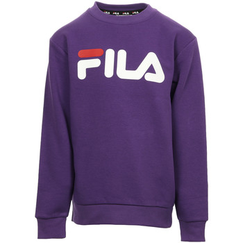 Textiel Kinderen Sweaters / Sweatshirts Fila Classic Logo Crew Kids Violet