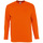 Textiel Heren T-shirts met lange mouwen Sols MONARCH COLORS MEN Orange